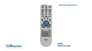 NEC RMT-PJ30  remote Sales | Service | Repair | Exchange | Replacement