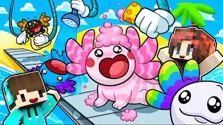 BIKIN PEMANDIAN AXOXOL SUPER LUCU DAN SANGAT LANGKA 🤩