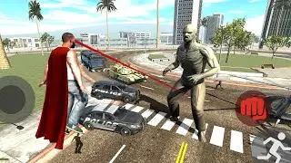 The Superman Vs The monster Zombie || Indian bike driving 3d game 
