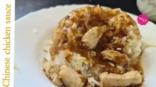 Chinese chicken sauce 😋# for weight loss #slim recipe
