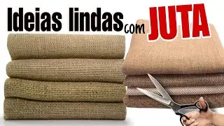 Artesanato com Juta|| Magníficas ideias com juta|| Faça com suas próprias mãos ideias com  jute.
