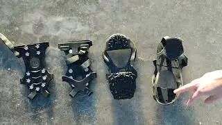 Test Steigeisen Schuhspikes Schuhkrallen Spikes Steig Eisen Eiskrallen Anti Rutsch Vergleich Review