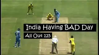 Ind vs Aus : World Cup Match Highlight india vs australia cricket complication india all out 125
