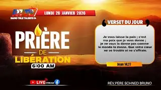 PRIERE DU MATIN - LA PAIX SOIT AVEC VOUS - LUNDI 26 JANVIER 2026- P.BRUNO