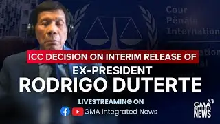 ICC decision on ex-President Duterte's interim release appeal (Nov. 28, 2025) | GMA Integrated News