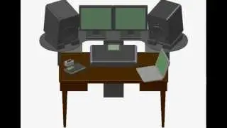 Home Studio Desk Mod DIY