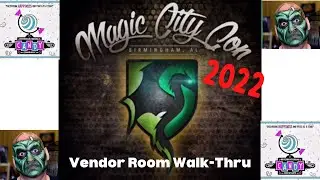 Magic City Con 2022 Alabama - Comic & Anime Convention / Vendor Room Walk-Thru - The Final Year :(