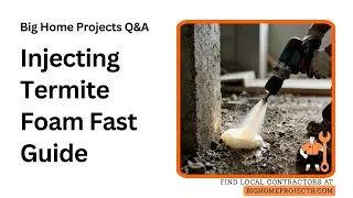 Pressure Inject Block Core Termite Foam Liquid Guide