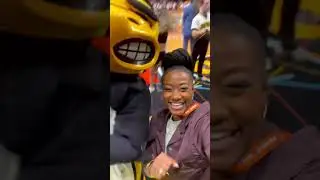 Celebrate #MarchMadness with Bria Janelle @iambriajanelle &mdash; and her tiny mic    The emcee and in are