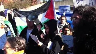 Emotions Run High at Dueling Cornell Campus Gaza-Israel Rallies