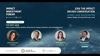 The Next Wave: What makes the MENA markets attractive to Impact Investors & Entrepreneurs?