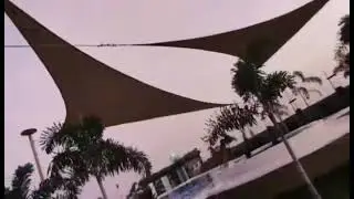 Alfresco sail shade installed by REZOPA.PH