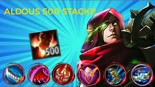 ALDOUS HYPER CARRY 500 STACK 20 KILLS LATE GAME - 2