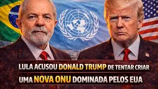 LULA ACUSA DONALD TRUMP TENTAR DESTRUIR ONU E CRIAR CONSELHO DA PAZ