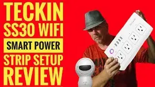 Teckin WIFI Smart Power Strip works with S Alexa Google home and IFTTT SmartLife APPP