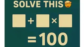you can solve this?,,,Complete 1000 subscribers please 🥺❤️