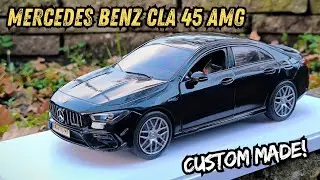 Building an Mercedes Benz CLA 45 AMG Scale Model in 20 MINUTES!