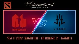 AG vs Lilgun Game 3 LB Round 2 SEA TI 2022 Qualifier