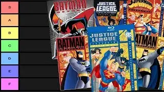 DCAU Seasons Tier Ranking