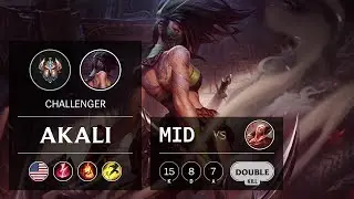 Akali Mid vs Vladimir - NA Challenger Patch 9.14