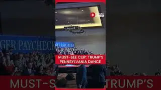 Trump&rsquo;s Viral Dance Moment Steals The Show At Pennsylvania Rally