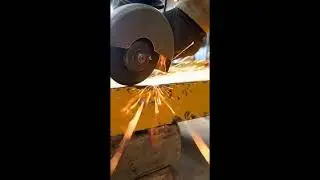 Insane Sparks! Heavy Metal Fabrication in the Workshop Video🔥⚙️