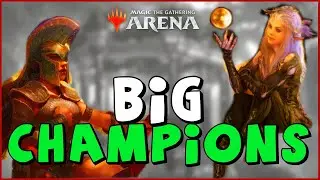 READY TO SMASH SOME RANKED!! NEW Selesnya Setessan Champion deck GOES TOO BIG!! MTG Arena