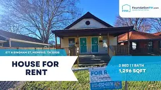 🏡 877 N Bingham St, Memphis, TN 38108 | FoundationPM.com | HALF OFF 1st Month Rent