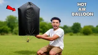 How To Make Hot Air Balloon At Home 😃 || Sky Lantern