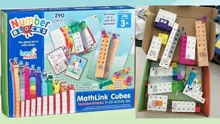 Numberblocks &ndash; Unboxing Mathlink Cubes Numberblock 11&ndash;20 Activity Set ! Satisfying ASMR Video