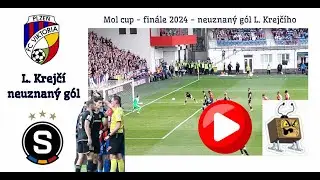 L. Krejč&iacute; neuznany gol #fcvp #plzen vs #acs #sparta #praha #prague #football #fans #cupfinal
