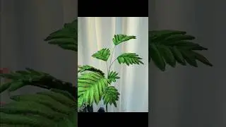 Make leaves from pipe cleaner easy tutorial diy #feedshorts #shorts