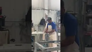 Hand polishers hard at work