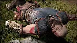 God Of War - Funny Glitch - Kratos Keep Dying Again And Again
