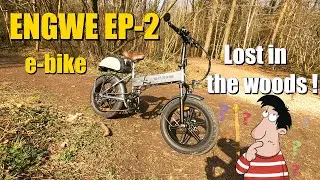 ENGWE EP-2 e-bike / Loses Direction Off-roading in Hem Heath Wood.