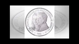 Royal wedding coin