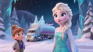 &ldquo;Icebound Convoy ❄️🚚 | Adventure Nursery Rhyme for Kids | Sing & Learn&rdquo;