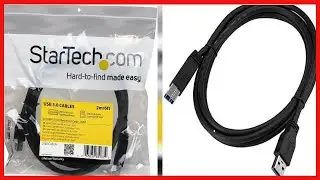 StarTech com 2m 6 ft Certified SuperSpeed USB 3 0 A to B Cable Cord   USB 3 Cable   1x USB 3 0 A M