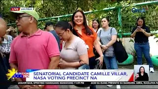 Senatorial candidate Camille Villar, nasa voting precinct na sa Las Pi&ntilde;as City | Eleksyon 2025