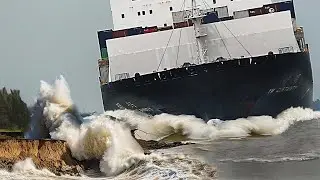 YM Giant Maneuver Sparks Heavy Waves#shipspotting