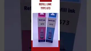 TINTA EPSON Refill Ink #tintaepson #tintaprinter #tintasablon
