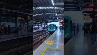 💥👀🚇 Kochi Metro 💨 Ernakulam 🇮🇳 ❤️ Like & Subscribe #shorts #kerala #kochi #metro #fortkochi