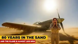 In Egypt, an almost intact old aircraft was found&mdash;it had lain in the sand for 80 years