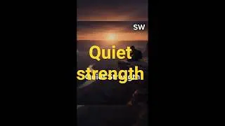 Quiet Strength #motivation #sorts #mindset #silence