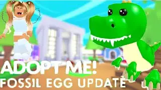 *NEW* FOSSIL EGG RELEASE DATE?? ADOPT ME ROBLOX