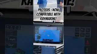 Proteus is compatible with Raymarine Axiom XL, Quantum & Cyclone Radar!