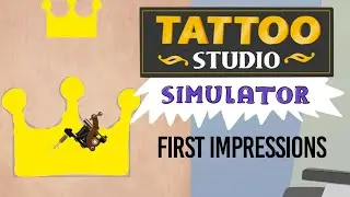 Pro Artist Tries Tattoo Studio Simulator Game