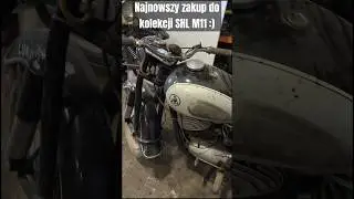 SHL M11 odpaliła po podlaniu pod świecę!! 😃😃 Piękna sztuka w oryginalnym lakierze 😁😁 #moto4fun #SHL