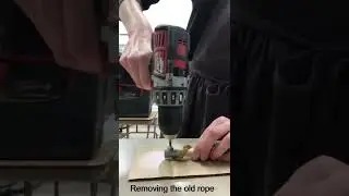 Repairing a Kestrel's Perch