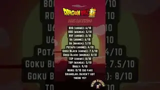 Rating The Dragon Ball Super Arcs I've Seen So Far | Rewind 'N Review